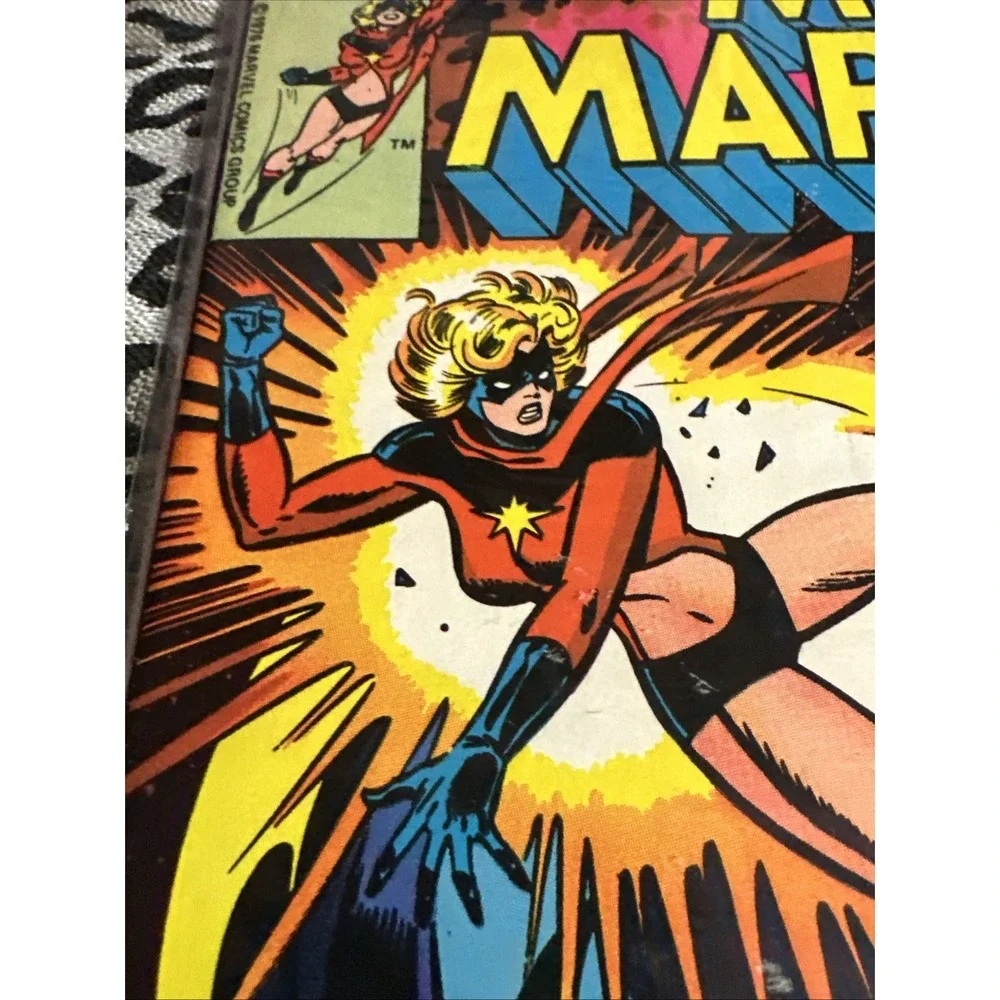 VTG  Marvel Comics - MS. MARVEL #3  MAR- Death Is The Doomsday Man!